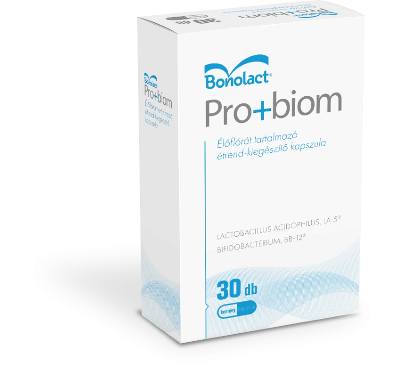 Bonolact Pro+Biom étrendkiegészítő kapszula 60x