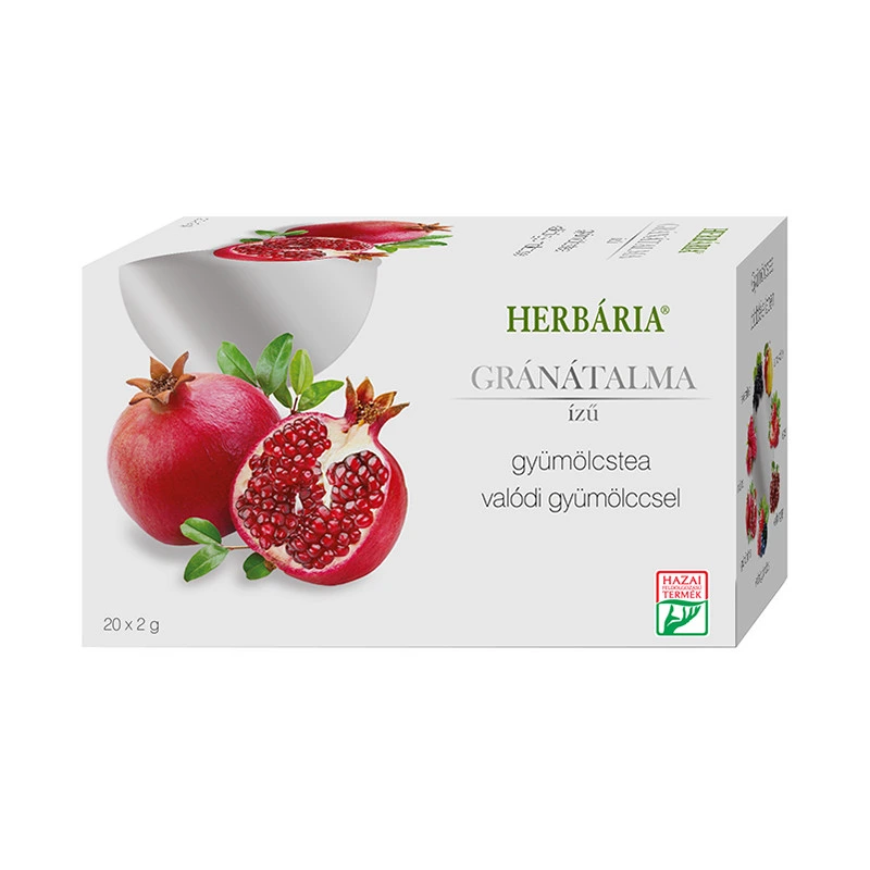 Herbária Gyümölcstea Gránátalma filteres