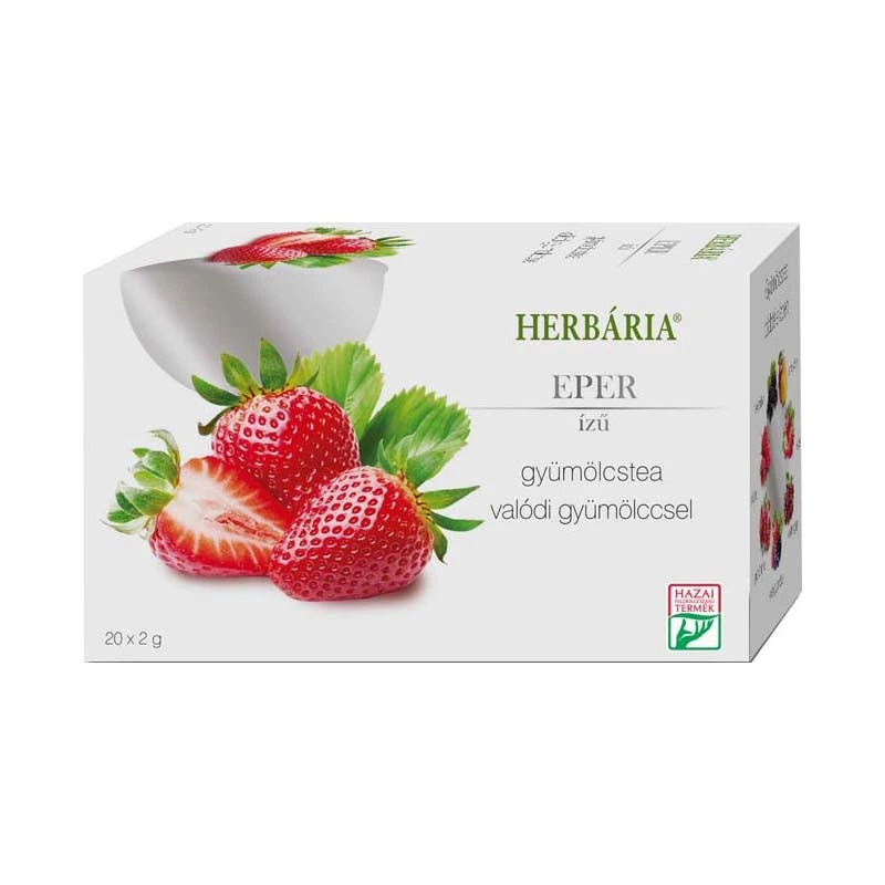 Herbária Gyümölcstea Eper filteres