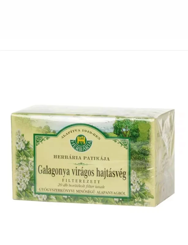 Herbária Galagonya virágos hajtásvég filterezett tea