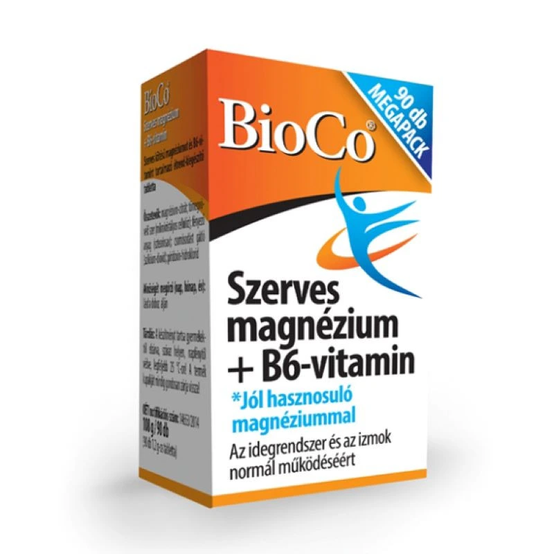 Bioco Szerves Magnézium B6 tabletta