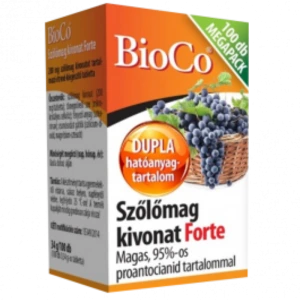 Bioco Szőlőmag FORTE tabletta Megapack