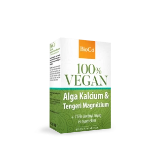 BioCo 100% Vegan Alga Kalcium & tengeri Magnézium filmtabletta