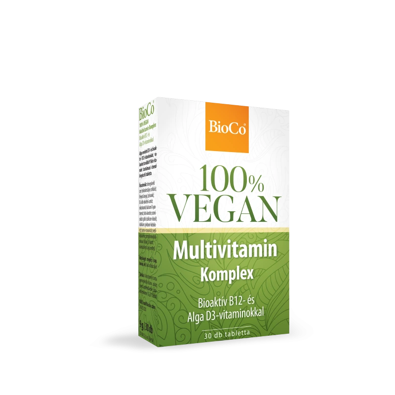 BioCo 100% Vegan Multivitamin Komplex tabletta