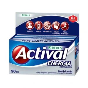 Béres Actival Energia Ginzeng Guarana filmtabletta