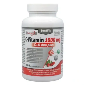 JutaVit C-vitamin 1000mg C+D DUO Plus retard filmtabletta