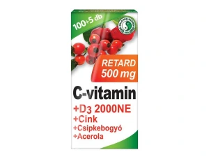 Dr. CHEN C-vitamin 500 mg D3 Zn Csipkebogyó Acerola filmtabletta