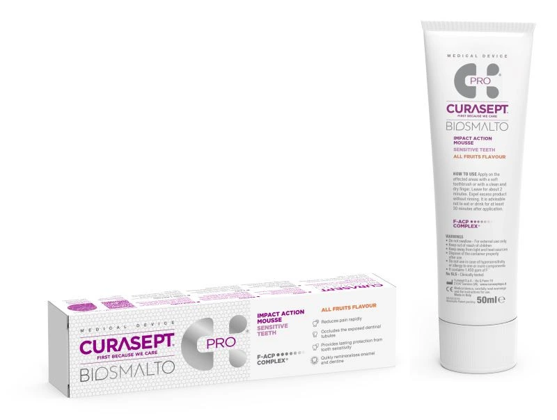 Curasept Biosmalto Mousse Pro érzékeny fogakra