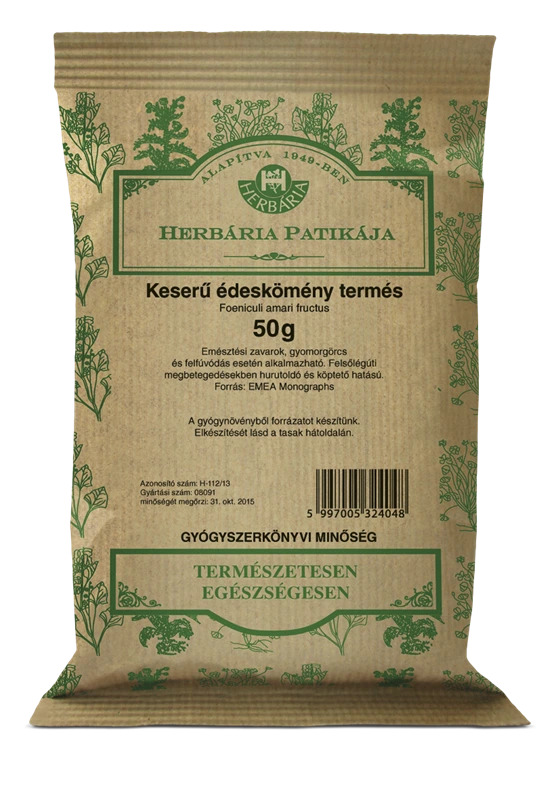 Herbária Édeskömény termés