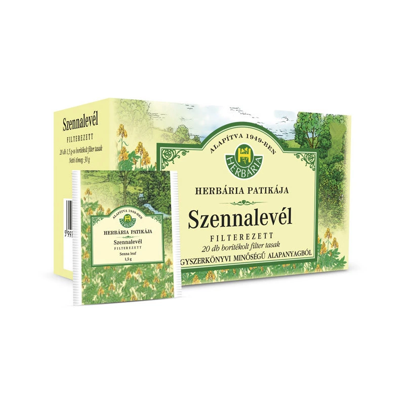 Herbária Szennalevél filteres borítékolt