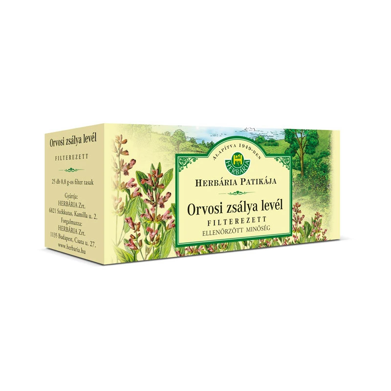 Herbária Orvosi zsályalevél filteres