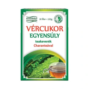 Dr. CHEN Vércukor Egyensúly filteres tea