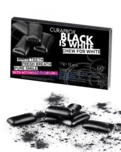 Curaprox Black is White rágó