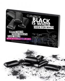 Curaprox Black is White rágó