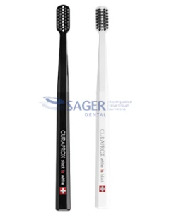Curaprox fogkefe White is Black duo (fekete+fehér)
