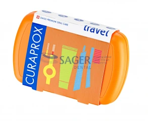 Curaprox TravelSet Utazó készlet narancs