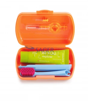 Curaprox TravelSet Utazó készlet narancs