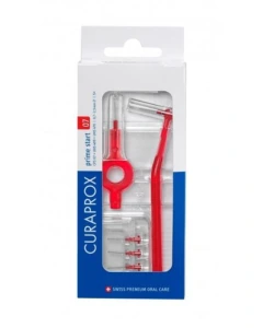 Curaprox fogköztisztító kefe Prime Start CS 07 piros - 5+2
