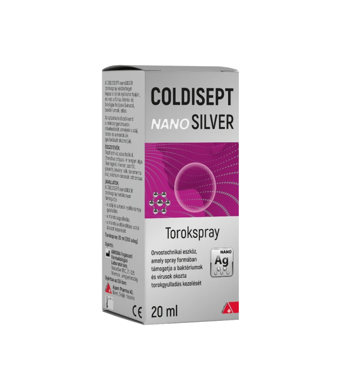 Coldisept NanoSilver torokspray