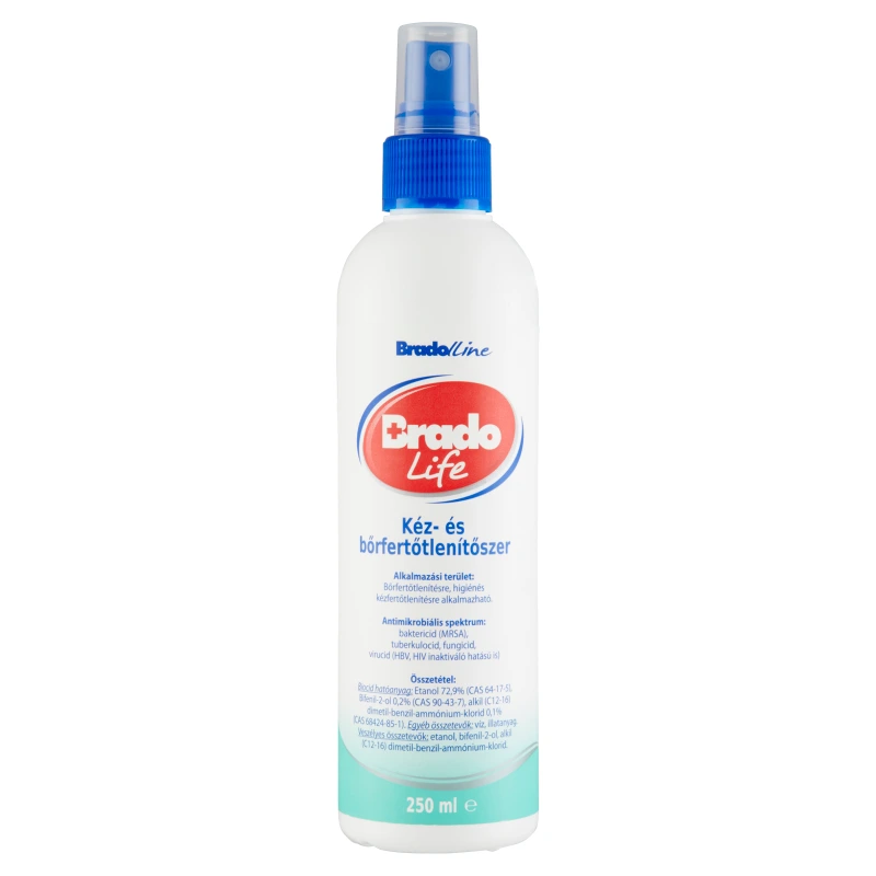 Bradolife kéz és bőrfertőtlenítő