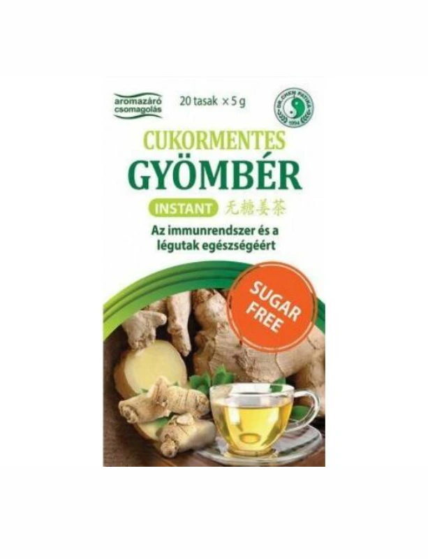 Dr. CHEN Instant gyömbér tea cukormentes