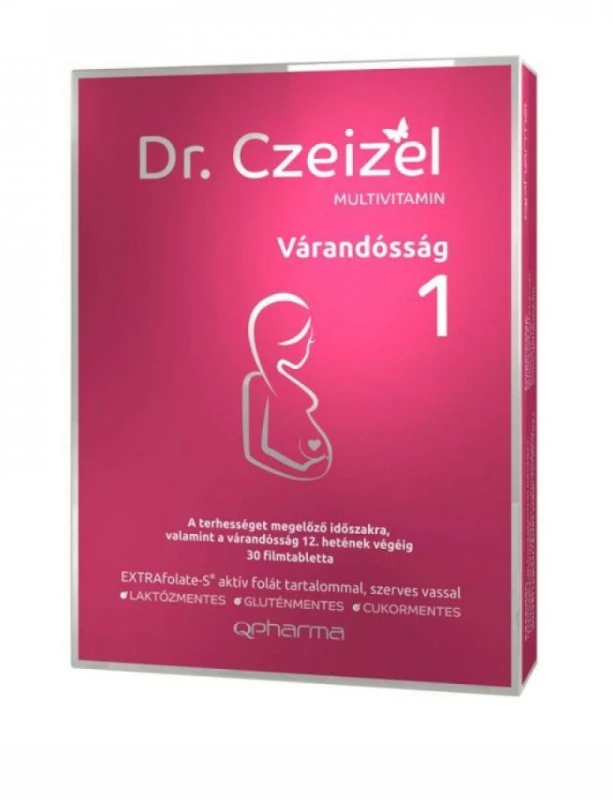 Dr. Czeizel Multivitamin Várandósság 1 filmtabletta