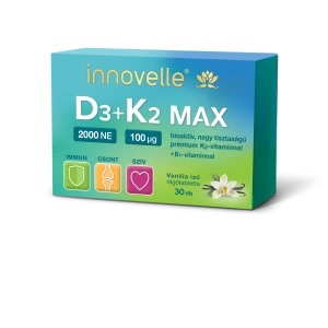 Innovelle D3+K2 Max 2000NE rágótabletta