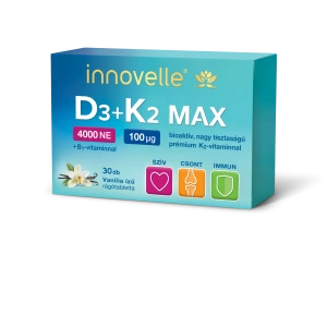 Innovelle D3+K2 Max 4000NE rágótabletta