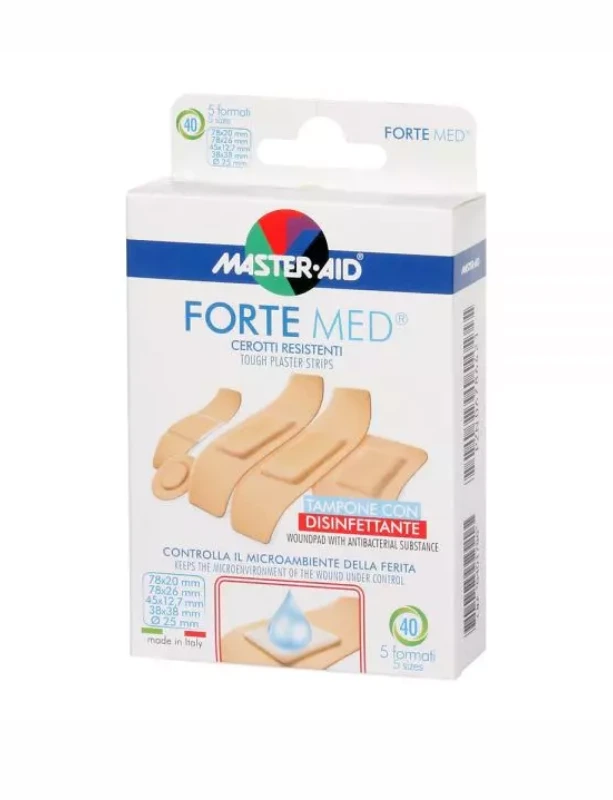 Master Aid Forte Med vízálló sebtapasz különböző