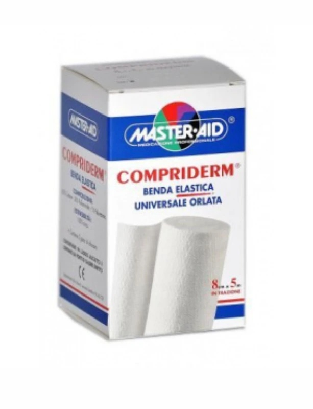 Master Aid Compriderm Rugalmas Pólya 5m x  8cm