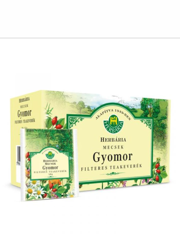 Herbária Mecsek Gyomor filteres teakeverék
