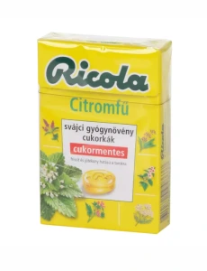Ricola Citromfű cukormentes cukorka