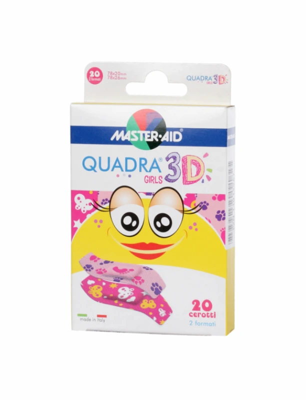 Master Aid Quadra 3D girls sebtapasz