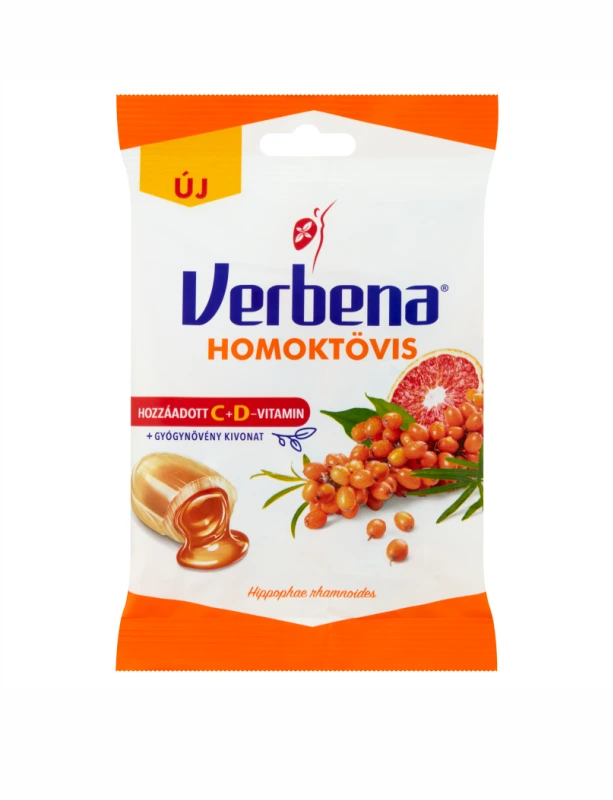 Verbena cukorka homoktövis kivonattal