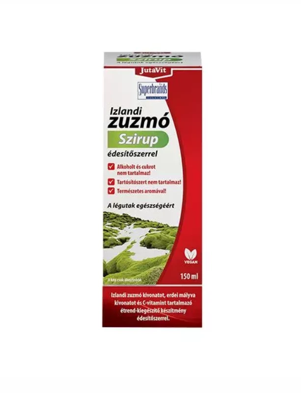 JutaVit Izlandi zuzmó szirup édesítőszerrel