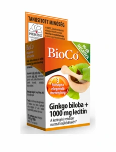 BioCo Ginkgo Biloba + 1000 mg Lecitin Megapack kapszula