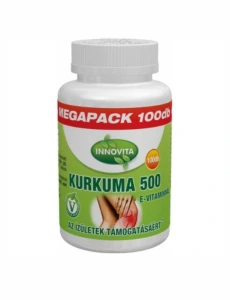 BioCo InnoVita Kurkuma 500mg E- vitaminnal Megapack