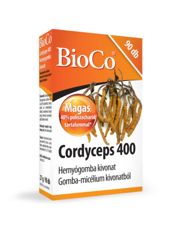 BioCo Cordyceps 400 Hernyógomba kivonat