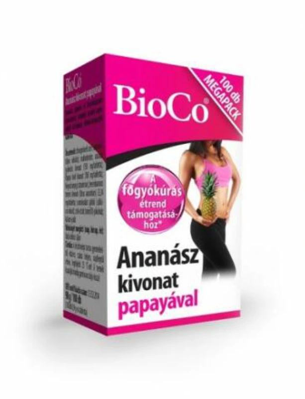 BioCo Ananász kivonat papayával megapack