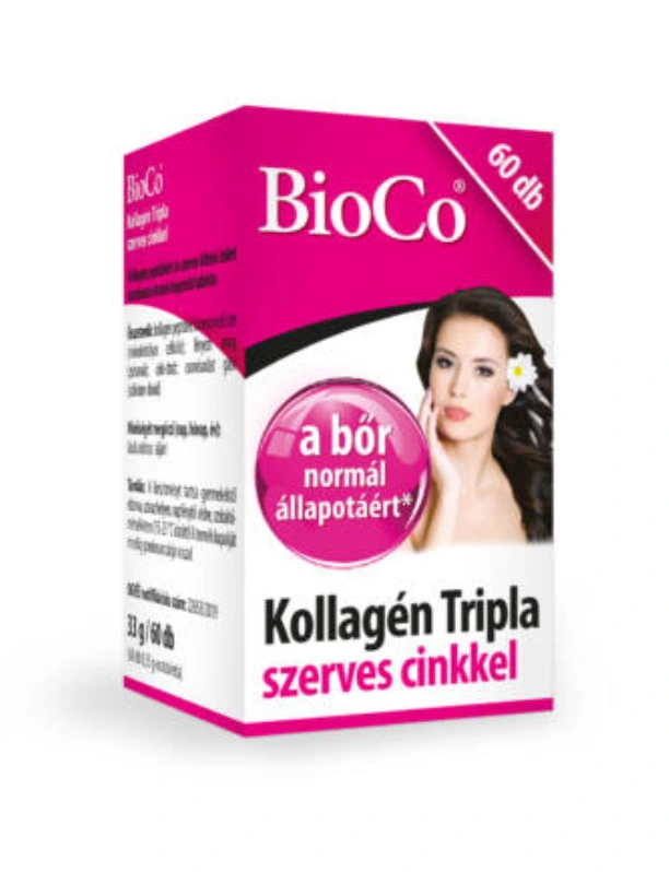 BioCo Kollagén tripla szerves cinkkel