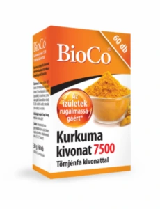 Bioco Kurkuma kivonat 7500 Tömjénfa kivonattal