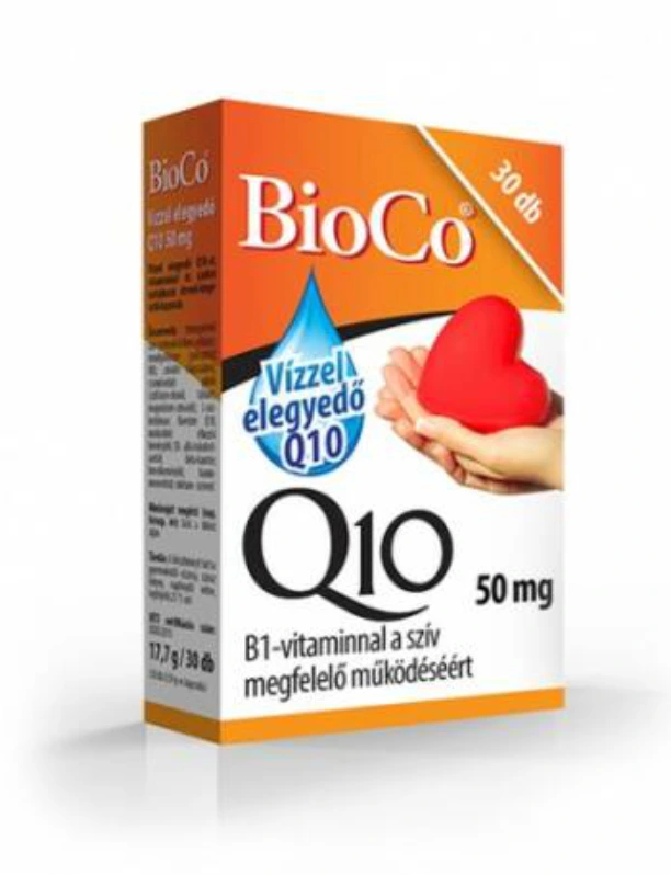 BioCo vízzel elegyedő Q-10 50 mg B1- vitaminnal