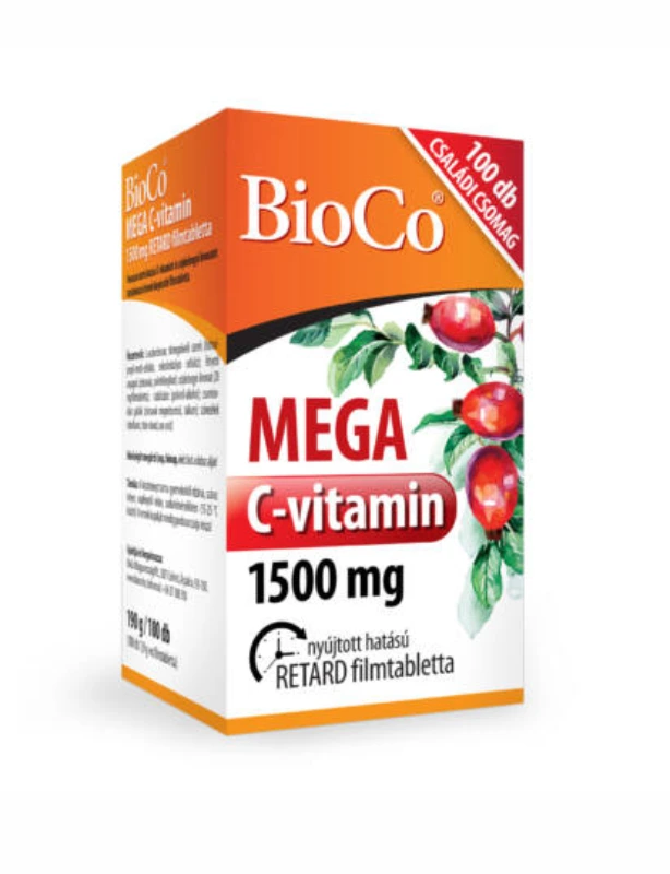 Bioco Mega C-vitamin 1500 mg családi csomag