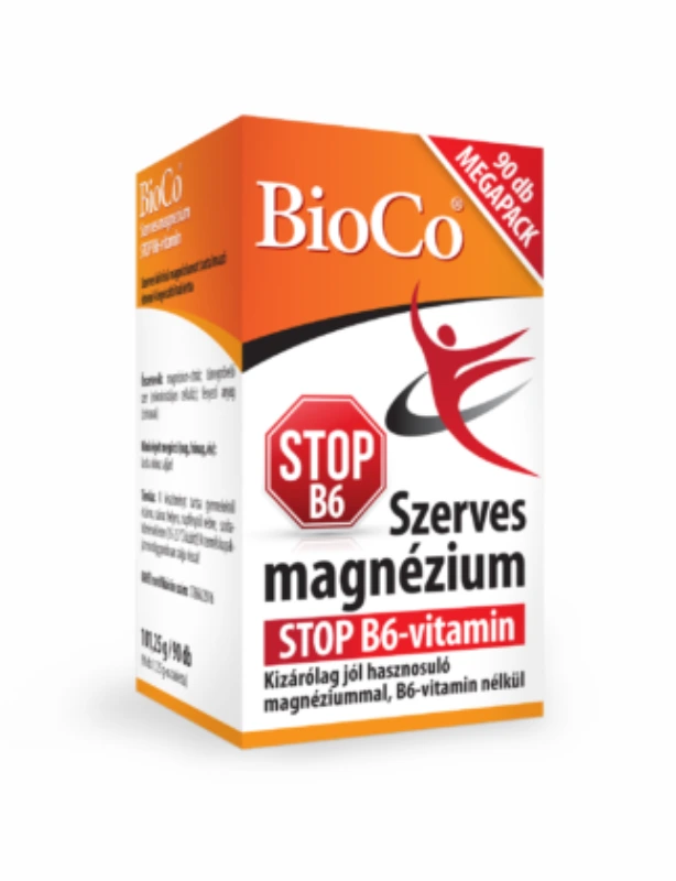 Bioco Szerves Magnézium STOP B6 Megapack tabletta