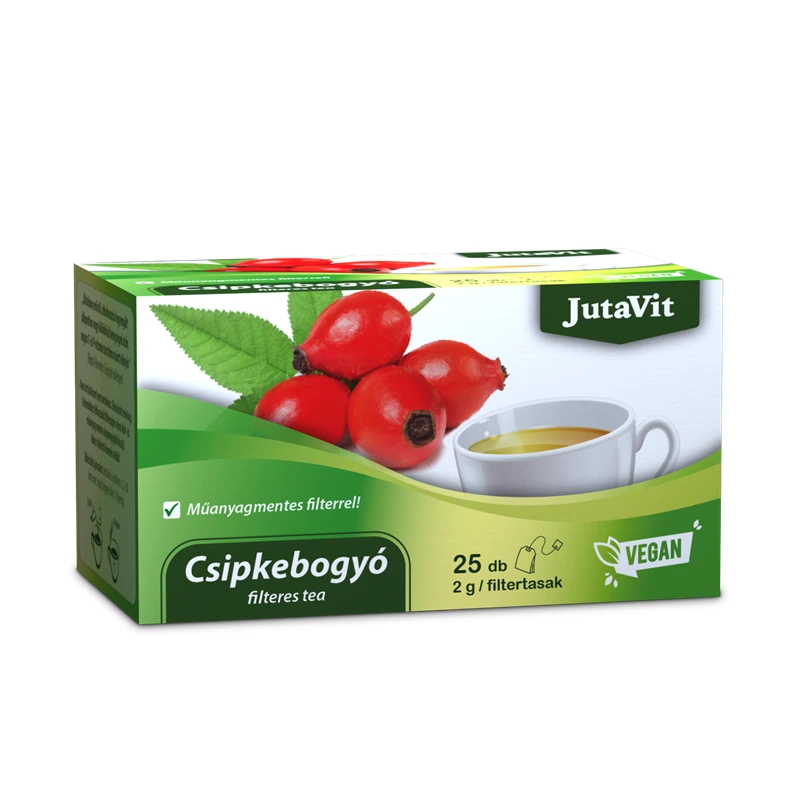 JutaVit Csipkebogyó filteres tea