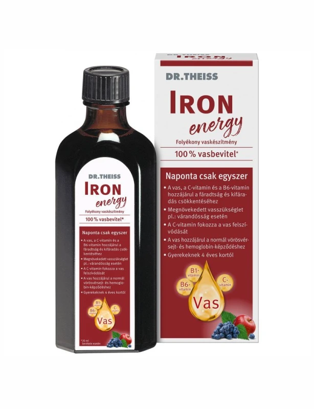 Dr. Theiss Iron Energy folyékony vaskészítmény