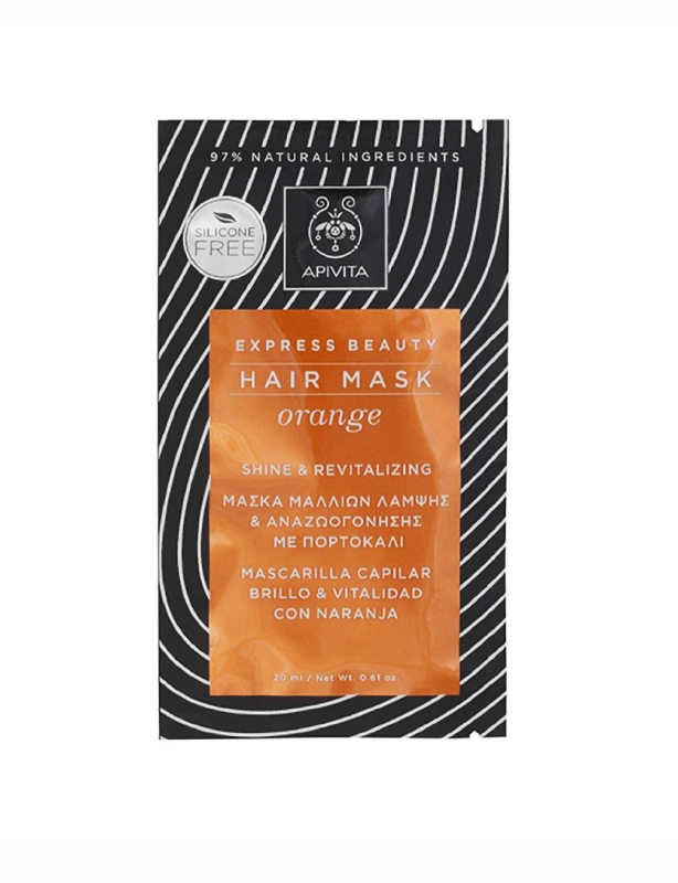 APIVITA Express hajmaszk - fényt ad és revitalizál