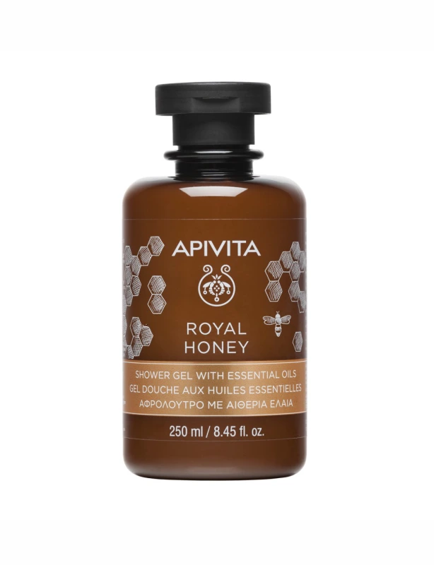 APIVITA Tusfürdő száraz bőrre royal honey