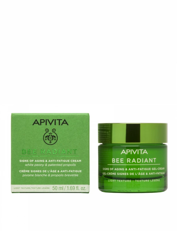APIVITA BEE RADIANT bőröregedés és fáradtság jelei elleni gél-krém light
