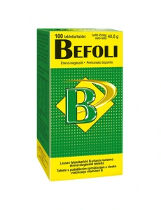 Befoli B-vitamin tartalmú retard tabletta